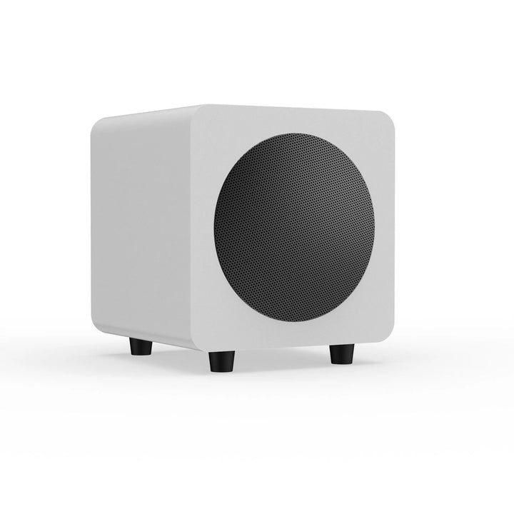 Kanto SUB6VMW: 6" Matte White Sealed Powered Subwoofer