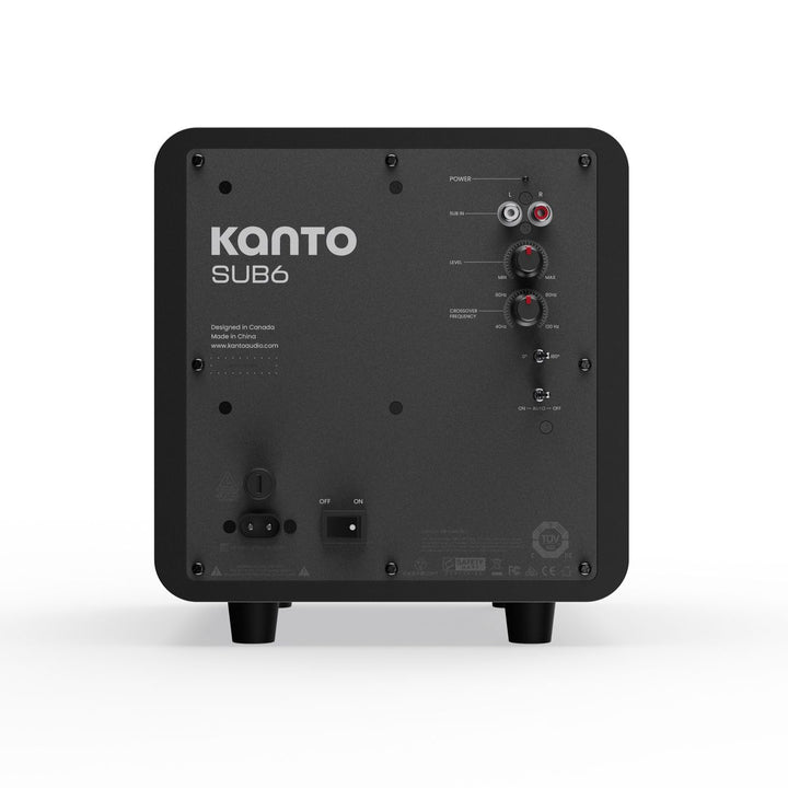 Kanto SUB6VMB: 6" 200 W Powered Subwoofer
