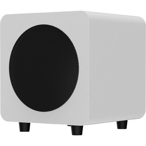 Kanto SUB6VMW: 6" Matte White Sealed Powered Subwoofer