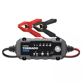 Topdon T1200: 6 / 12 V Tornado Smart Battery Charger / Maintainer / Desulfator