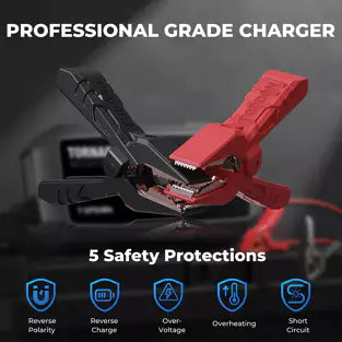 Topdon T30000: 6 / 12 / 24 V Tornado Smart Battery Charger / Power Supply