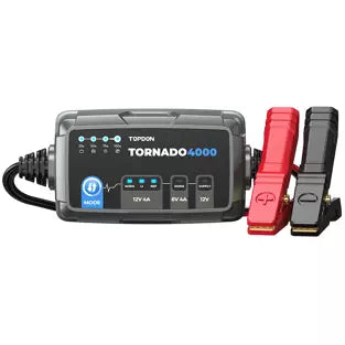 Topdon T4000C: 6 / 12 V Tornado Smart Battery Charger