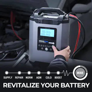 Topdon T90000: 12 / 24 V Stable Power Supply / Smart Battery Charger