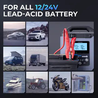 Topdon T90000: 12 / 24 V Stable Power Supply / Smart Battery Charger