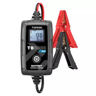 Topdon TB6000PRO: 6 / 12 V Smart Battery Charger / Tester