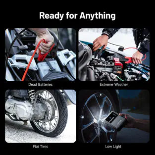 Topdon V1200AIR: 1200 A Jump Starter / Tire Inflator