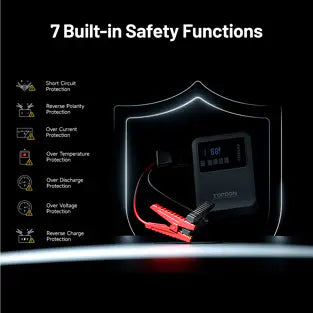 Topdon V1200AIR: 1200 A Jump Starter / Tire Inflator