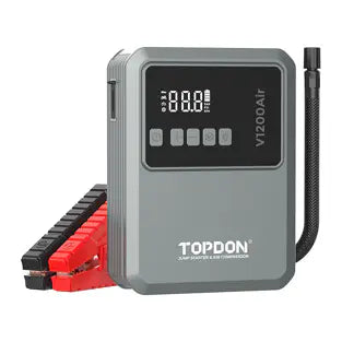 Topdon V1200AIR: 1200 A Jump Starter / Tire Inflator