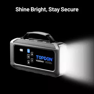 Topdon V2200AIR: 2200 A Jump Starter / Power Bank / Tire Inflator