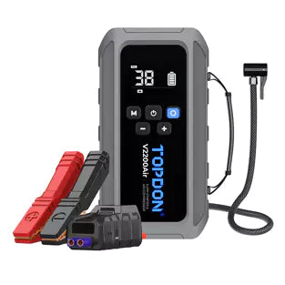 Topdon V2200AIR: 2200 A Jump Starter / Power Bank / Tire Inflator