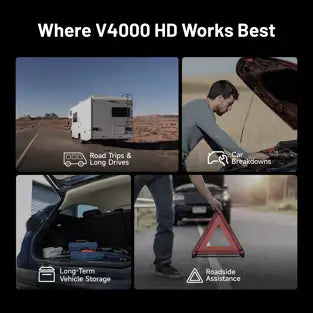 Topdon V4000HD: 4000 A 12 / 24 V Heavy Duty Jump Starter