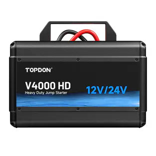 Topdon V4000HD: 4000 A 12 / 24 V Heavy Duty Jump Starter