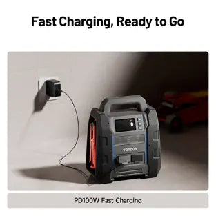 Topdon V4500PLUS: 4500 A Jump Starter / Power Bank / Battery & System Tester