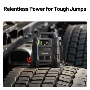 Topdon V4500PLUS: 4500 A Jump Starter / Power Bank / Battery & System Tester