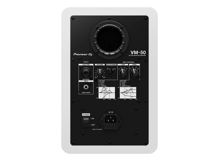 Pioneer DJ VM-50-W: 5" White Active Studio Monitor