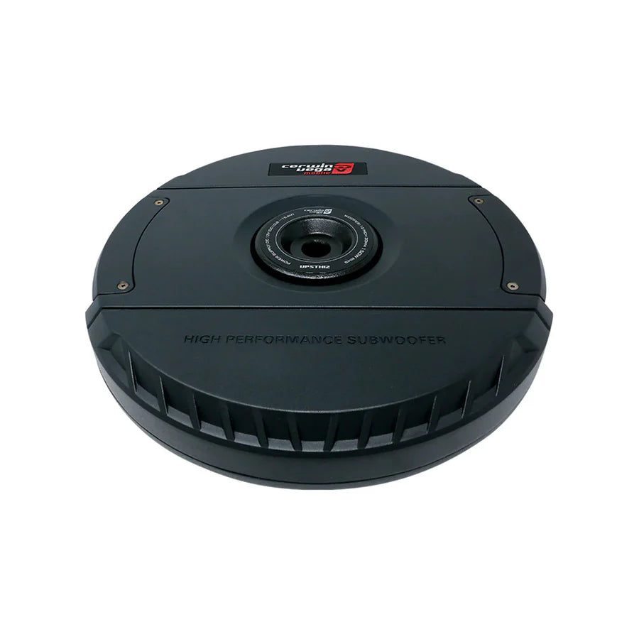 Cerwin Vega VPSTX12: 12" 150 W RMS 4-Ohms Slim Shallow Spare Tire Powered Subwoofer