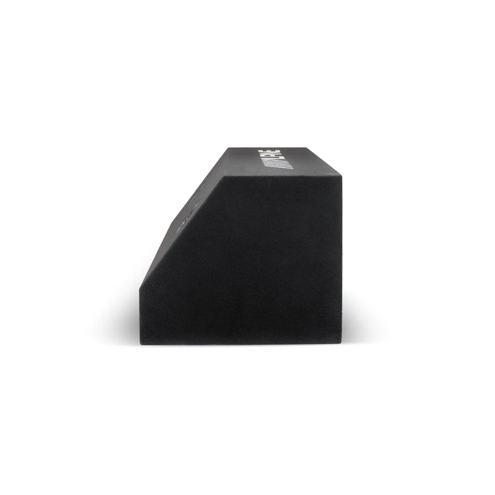 Alpine W-DB12V: 12" Dual Vented Pre-Loaded Wedge Subwoofer Enclosure