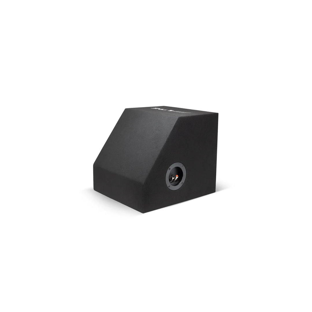 Alpine W-SB10V: 10" Single Pre-Loaded Wedge Subwoofer Enclosure