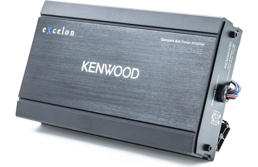 Kenwood Excelon XM160-2: 2-Channel 80 W RMS x 2 Compact Amplifier