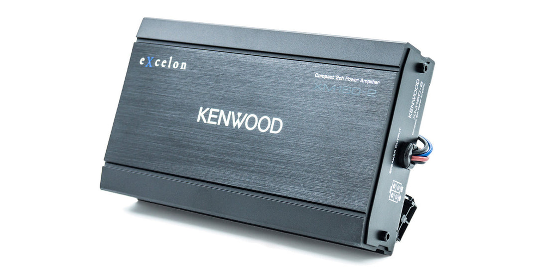 Kenwood Excelon XM160-2-98: 2-Channel 80 W RMS x 2 Compact Amplifier