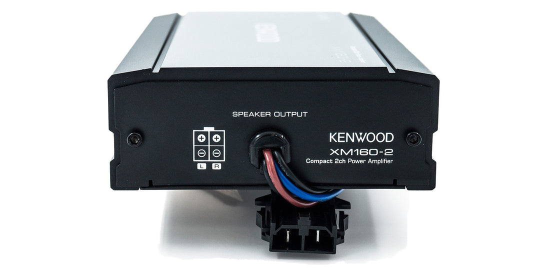 Kenwood Excelon XM160-2-98: 2-Channel 80 W RMS x 2 Compact Amplifier