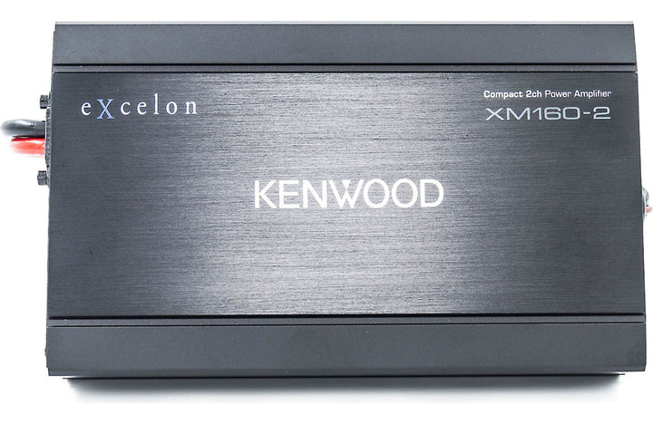 Kenwood Excelon XM160-2: 2-Channel 80 W RMS x 2 Compact Amplifier