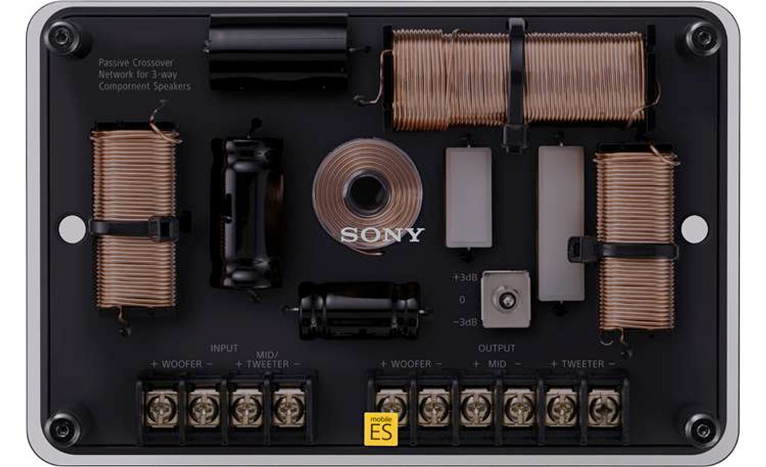 Sony XS163ES: 6 - 1 / 2" ES-Series Mobile 3-Way Component Speaker System