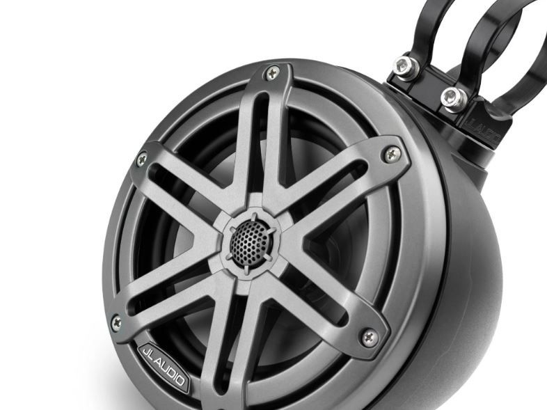 JL Audio JLM3650VEXSB-S-GM: 6.5" M3- / VEX-Series Gun Metal Titanium Sport Enclosed Coaxial Speaker System