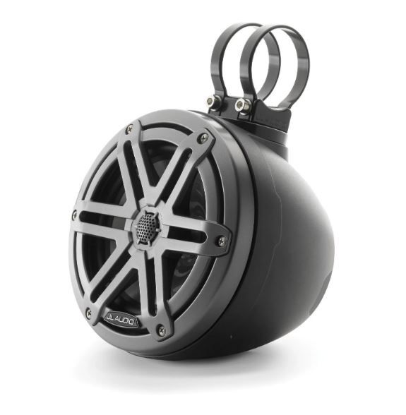 JL Audio JLM3650VEXSB-S-GM: 6.5" M3- / VEX-Series Gun Metal Titanium Sport Enclosed Coaxial Speaker System