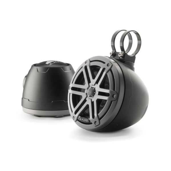 JL Audio JLM3650VEXSB-S-GM: 6.5" M3- / VEX-Series Gun Metal Titanium Sport Enclosed Coaxial Speaker System