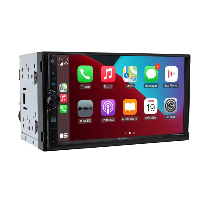 Jensen JECAR714MW: 7" Double-Din Touchscreen Media Receiver