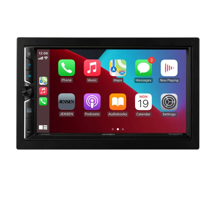 Jensen JECAR714MW: 7" Double-Din Touchscreen Media Receiver