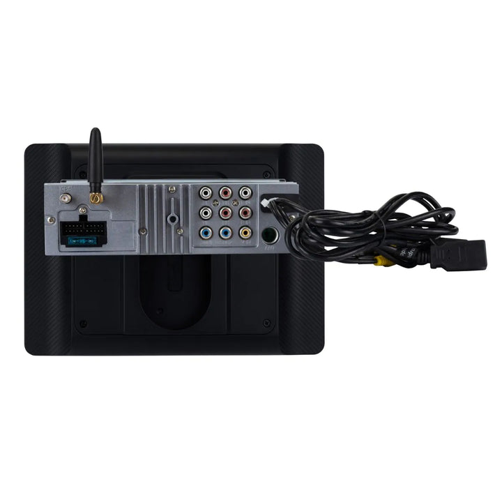 JENSEN - CAR813: 8-inch Floating Touchscreen Media Receiver Wired & Wireless Apple Carplay & Android Auto