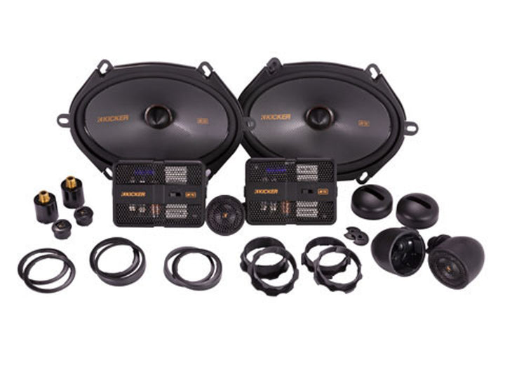 Kicker 51KSS6804: 6 x 8" KS-Series 125 W RMS Component Speaker System