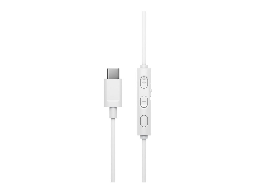 JVC HA-S33UC-W: USB-C White Wired Headphones
