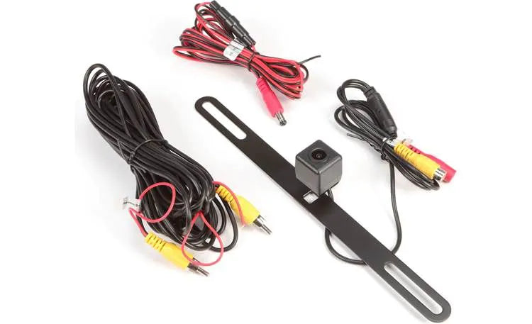 Jensen JEBUCAM350: 672 x 493 P Built-In Microphone Surface-Mount Design Low Profile License Plate Style Backup Camera