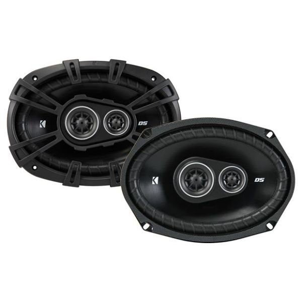 Kicker KK43DSC69304: 6 x 9" 4 Ω 3-Way Speakers