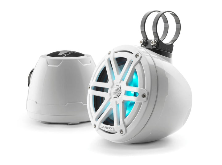 JL Audio JLM3650VEXGW-S-GW-I: 6.5" M3- / VEX-Series LED RGB White Sport Enclosed Coaxial Speaker System