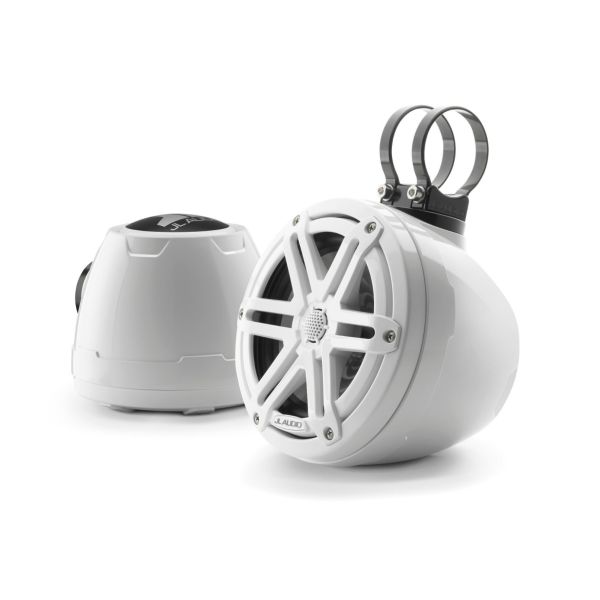 JL Audio JLM3650VEXGW-S-GW: 6.5" M3- / VEX-Series Gloss White Sport Enclosed Coaxial Speaker System