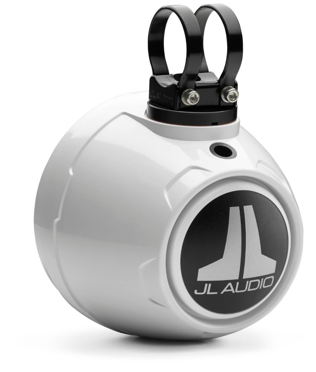 JL Audio JLM3650VEXGW-S-GW: 6.5" M3- / VEX-Series Gloss White Sport Enclosed Coaxial Speaker System