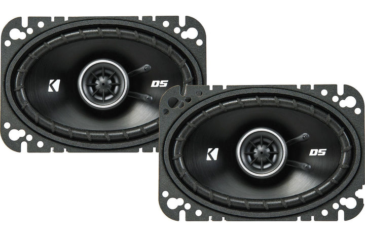Kicker KK43DSC4604: 4 x 6" 100 x 160 MM 4 Ω Coaxial Speakers
