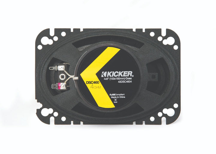 Kicker KK43DSC4604: 4 x 6" 100 x 160 MM 4 Ω Coaxial Speakers