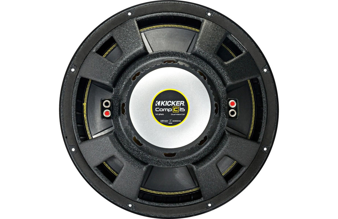 Kicker KK44CWCD154: 15" 38 CM 4 Ω CompC-Series Voice Coil Dual Subwoofer