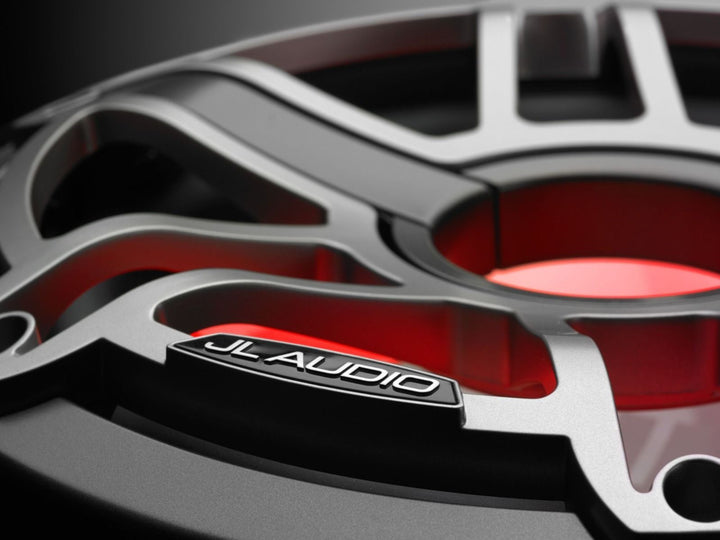 JL Audio JLM6-10W-S-GM-TI-I-4: 10" M6-Series LED RGB Gun Metal Titanium Sport Subwoofer