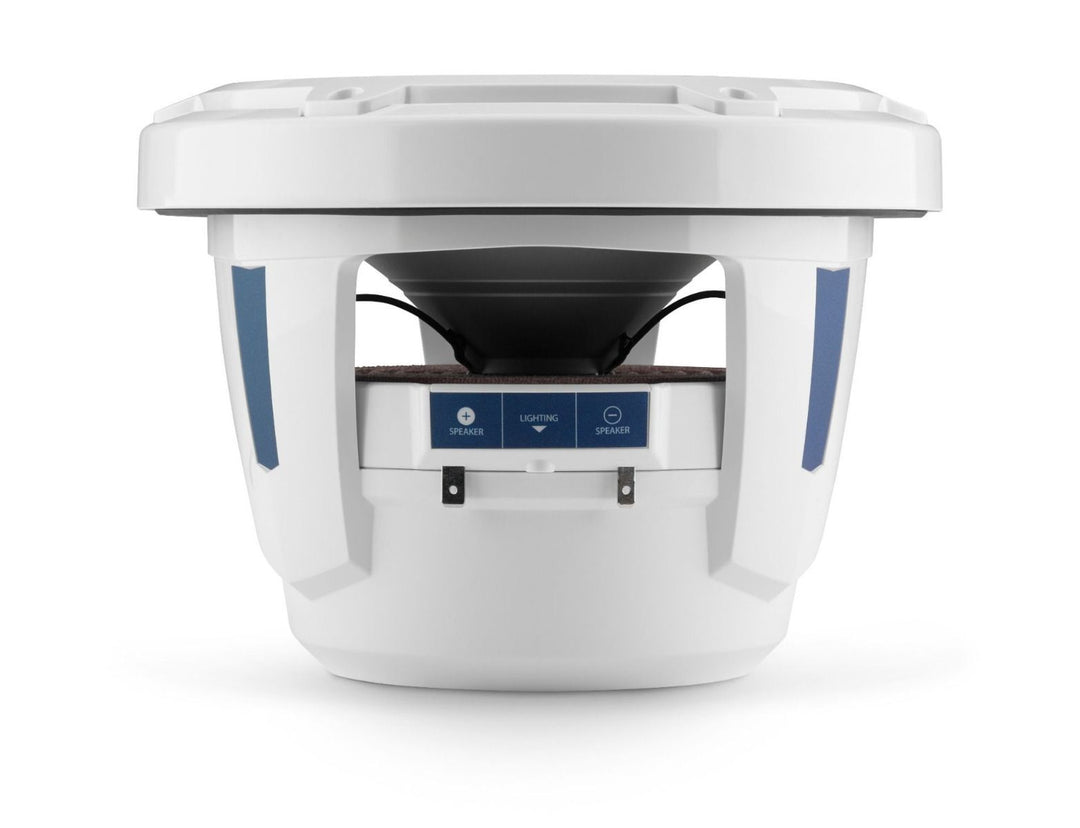 JL Audio JLM6-8IB-C-GW-GW-4: 8" M6- / IB-Series Gloss White Classic Marine Subwoofer