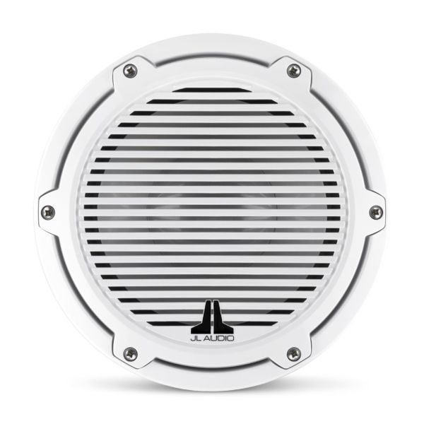 JL Audio JLM6-8IB-C-GW-GW-4: 8" M6- / IB-Series Gloss White Classic Marine Subwoofer