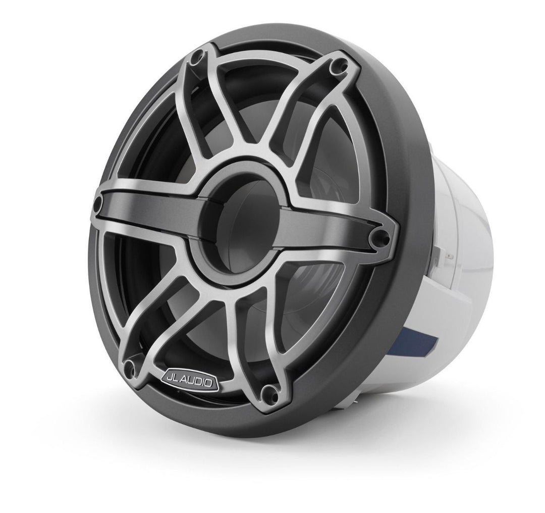 JL Audio JLM6-8IB-S-GM-TI-4: 8" M6- / IB-Series Gun Metal Titanium Sport Marine Subwoofer