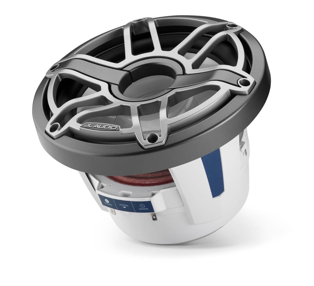 JL Audio JLM6-8IB-S-GM-TI-4: 8" M6- / IB-Series Gun Metal Titanium Sport Marine Subwoofer