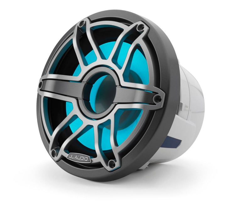 JL Audio JLM6-8IB-S-GM-TI-I-4: 8" M6- / IB-Series LED RGB Gun Metal Titanium Sport Marine Subwoofer
