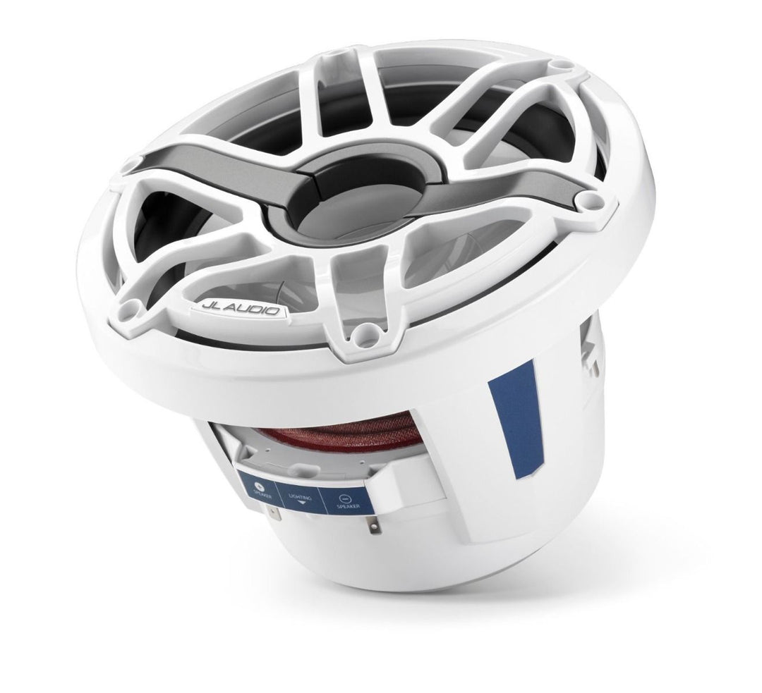 JL Audio JLM6-8IB-S-GW-GW-4: 8" M6- / IB-Series Gloss White Sport Marine Subwoofer
